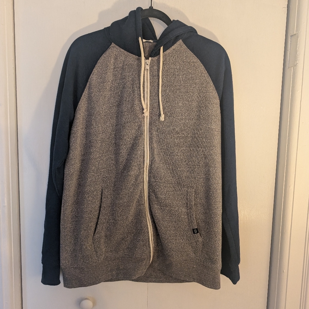 Men's zip up fleece sweatshirt Size M
